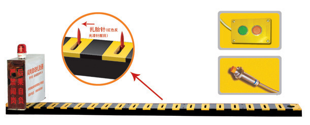 临漳县V3嵌入式闯岗自动扎胎器/阻车器